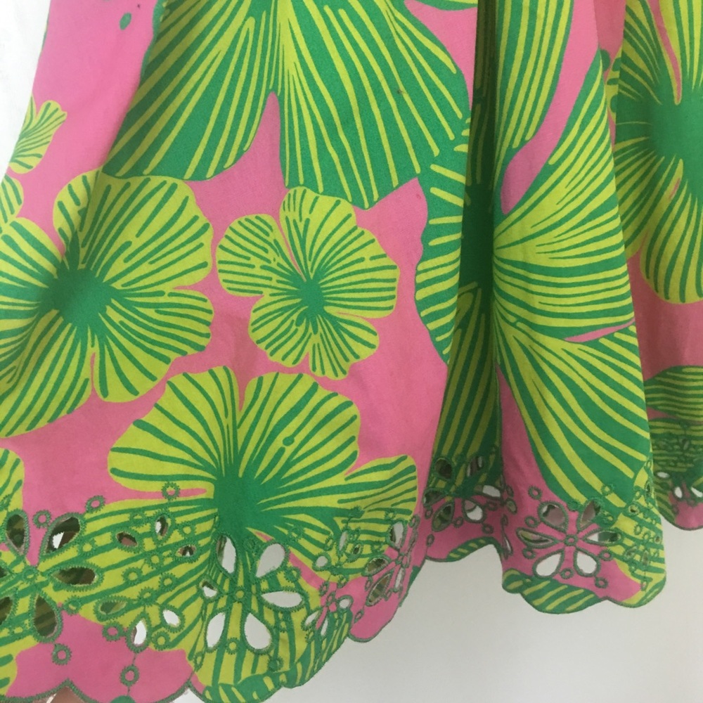 Pink and green Lilly P. Skirt - Picture 6 of 7